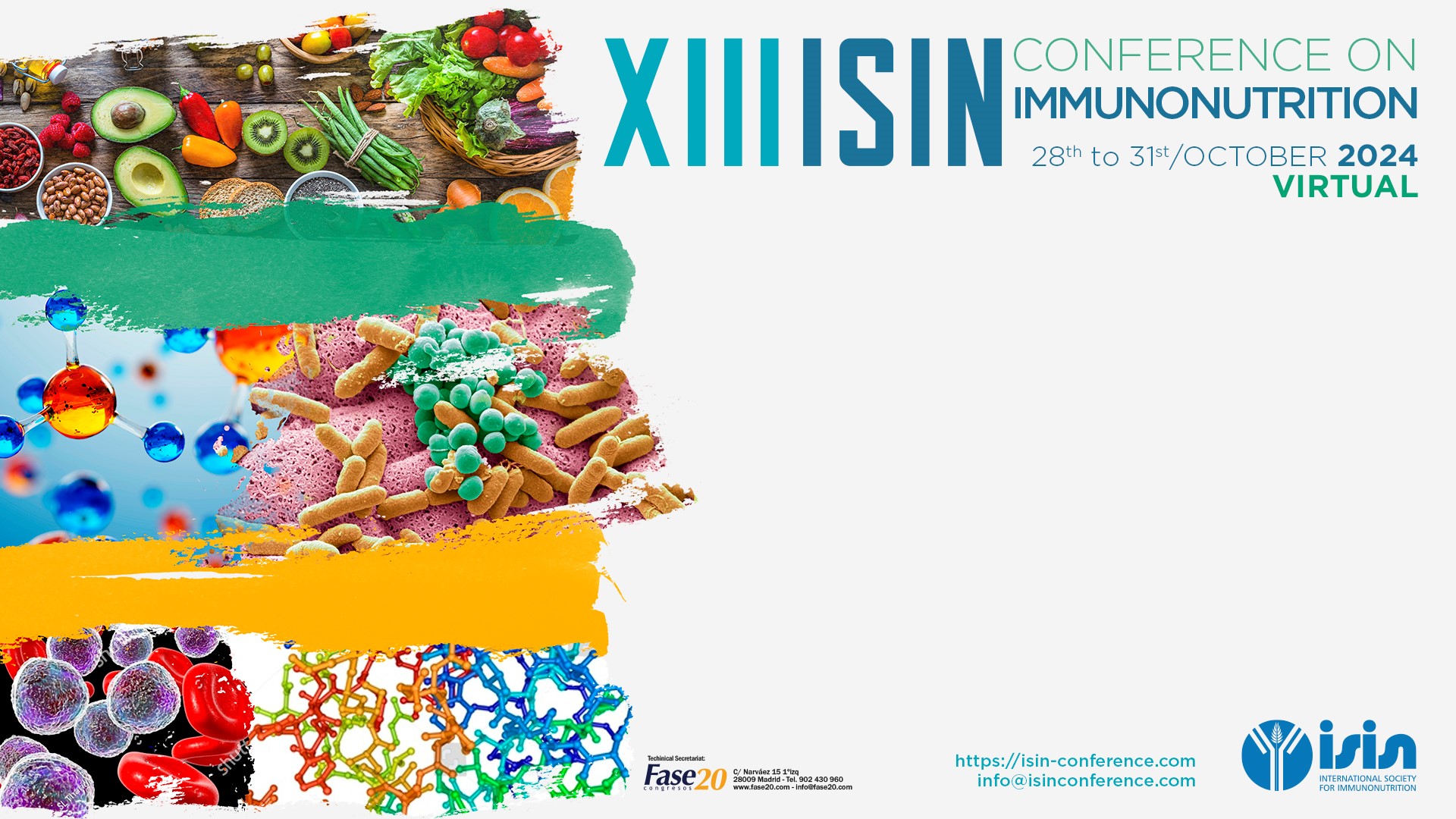 XIII ISIN CONFERENCE ON IMMUNONUTRITION VIRTUAL 2024 - Plantilla